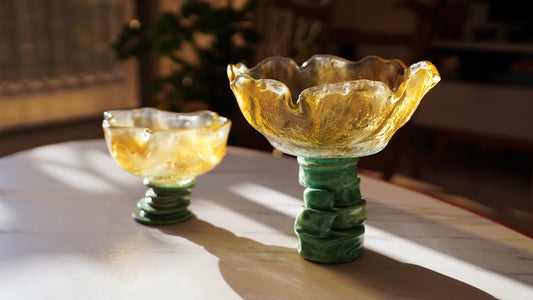 Glass Bonbon Bowls