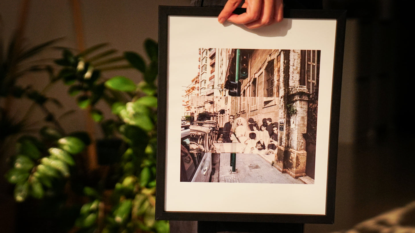 Collage #1 from the Boustani House - Mar Mikhael, Beirut