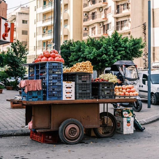 Fruit & Vegetables Cart - Tripoli, Lebanon
