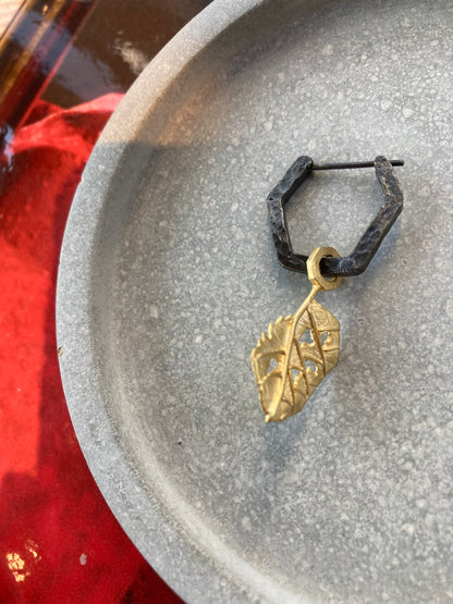 Deconstructed Feather Pendant