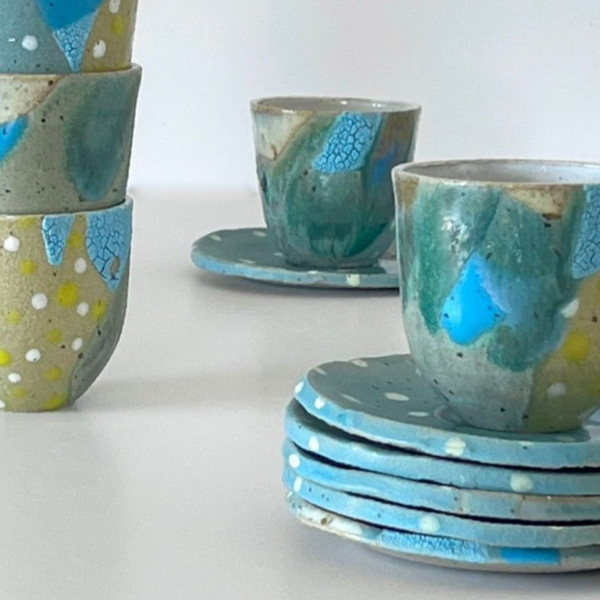 Coffee Cups by Andrea Nassar