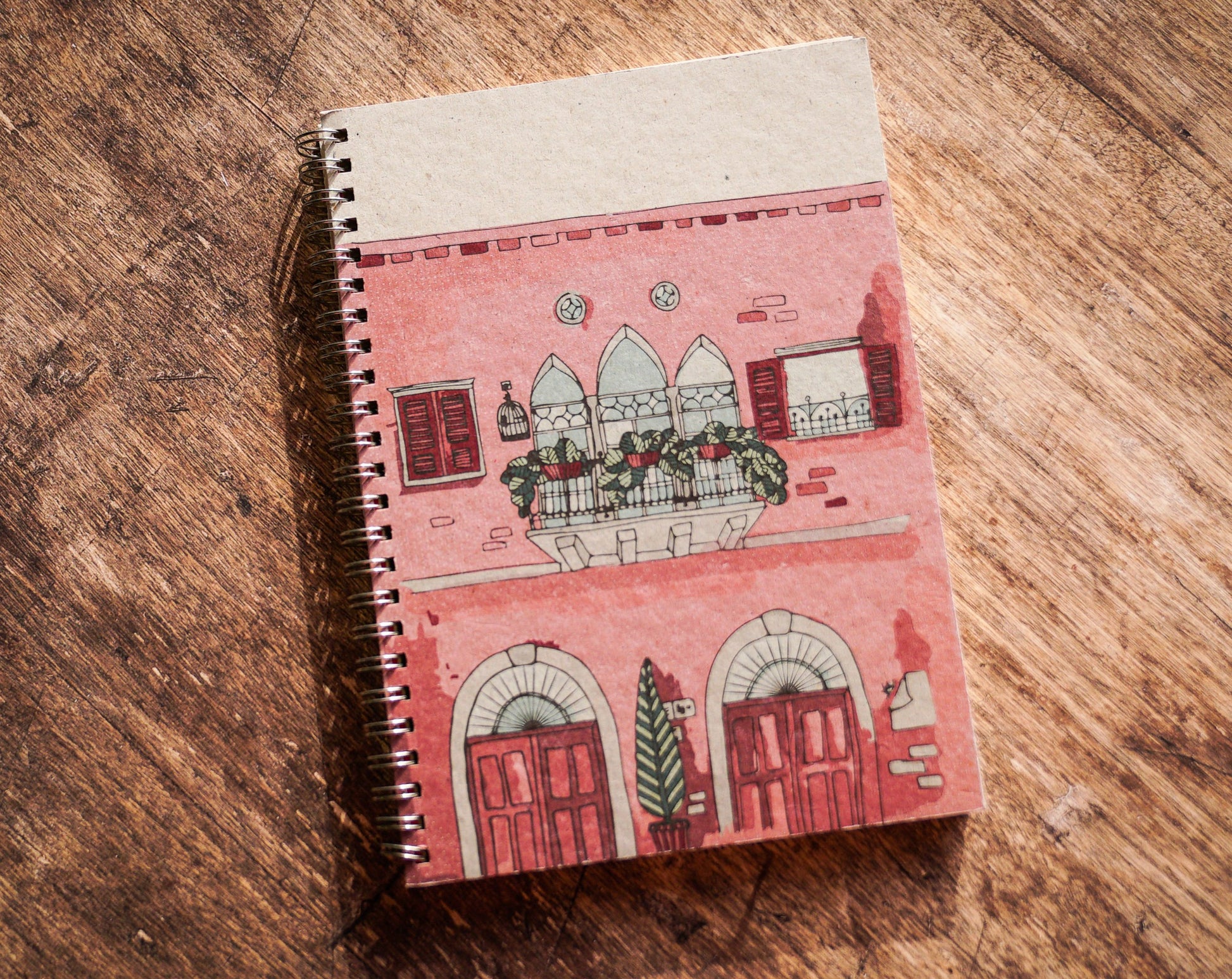 Recycled Lebanese Paper Notebook